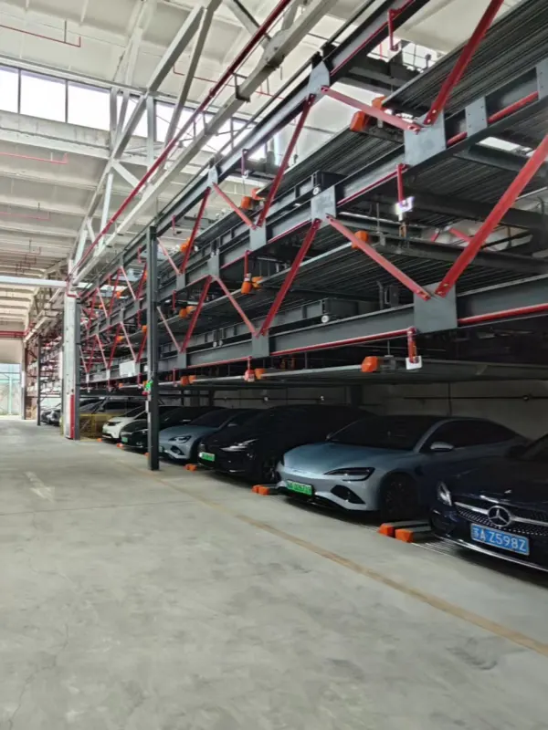 4 Levels Puzzle Parking System