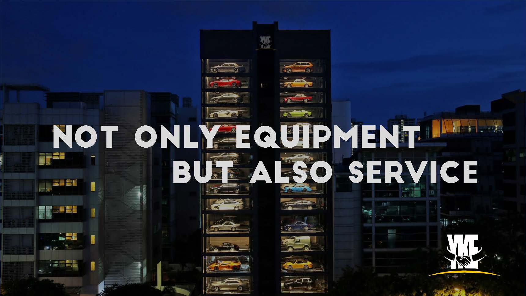 Rotary Tower Parking System For 16 Cars-