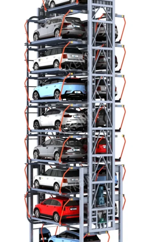 Rotating Parking Tower for cars